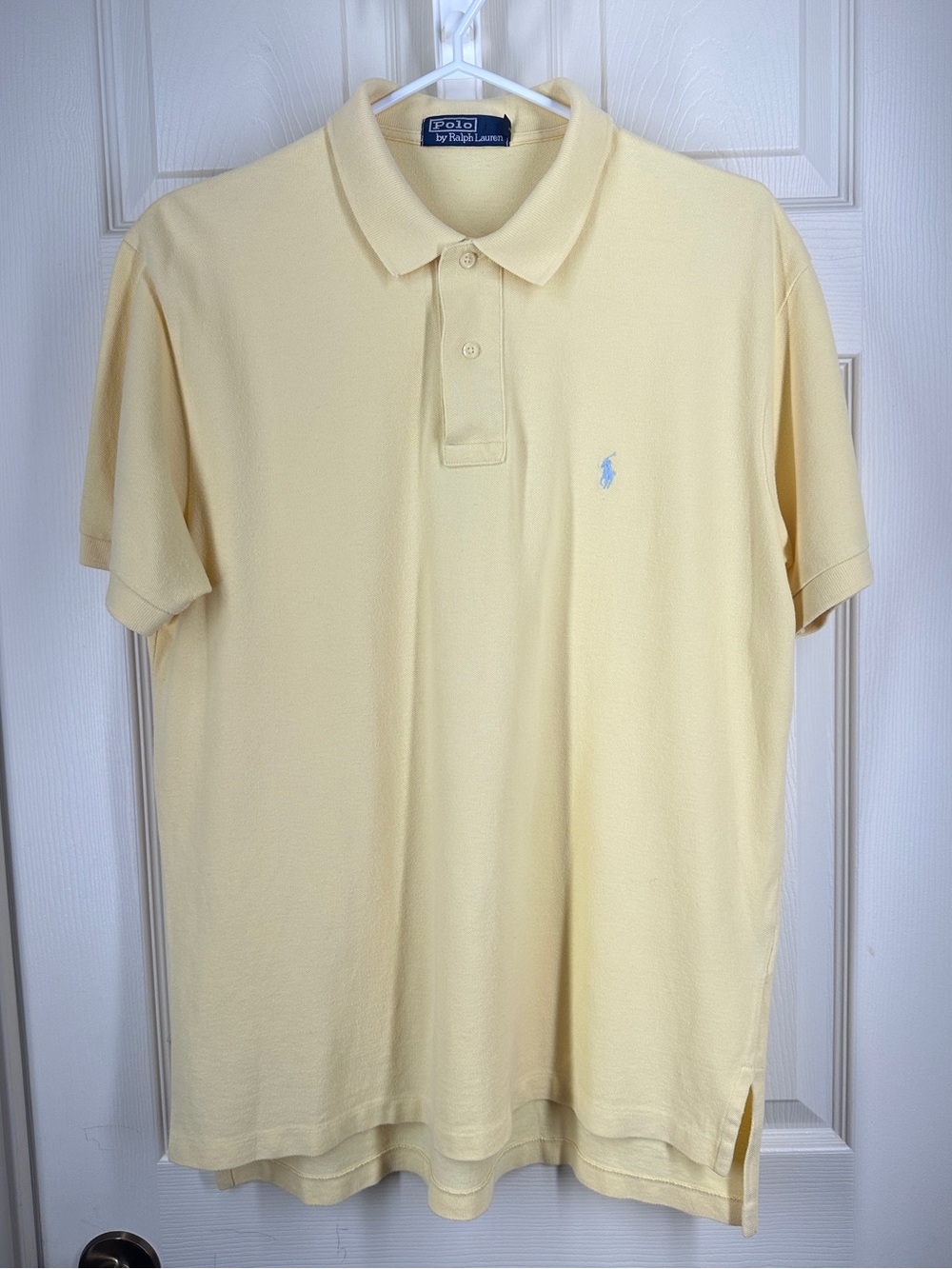 Polo by Ralph Lauren Pale Yellow Short-Sleeve Polo